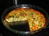 Crustless Spinach Quiche