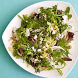 Baby Greens with Chicken & Goat Cheese
