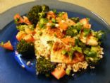 Spicy Steamed Tilapia w/ Jalapeno Relish