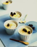 Whole Living- Lemon Cream with Blackberries