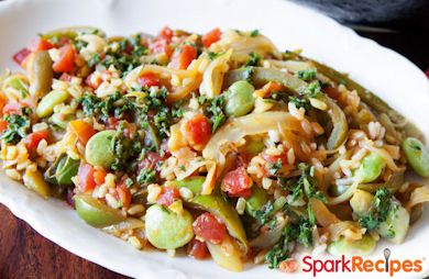 Spanish Rice and Vegetables