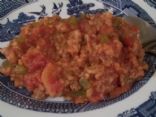 Mama's Unstuffed Green Pepper Casserole