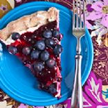 blueberry lemon breakfast pizza