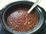 Kathi's version of Texas Chili