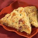 Bacon-Cheddar-Chive Scone