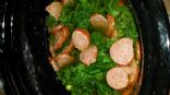 Hickory Smoke Kale Beef Sausage 