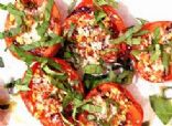 Tomato Basil Grilled Tomatoes