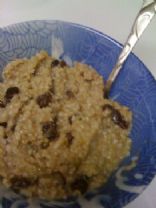 Simple Steel-Cut Oats with Raisins