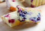 Blueberry Lime Cream Cheese Pound Cake