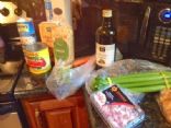 Minestrone with savoy cabbage