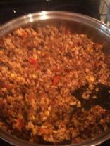 Ground Bison Rice Chili