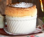 Classic Chocolate Truffle Souffle Cake