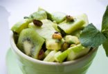 Minty Lime Avocado Kiwi Salad