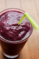 Delicious Blueberry-Almond-PB2 Smoothie 