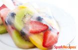 Fresh Fruit Popsicles 