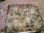 Spinach Tuna Casserole