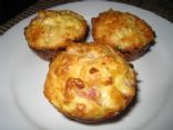 Turkey Sausage Egg White Baked Muffins