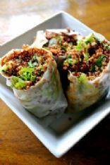 Sesame Quinoa Spring Rolls