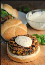 Black bean and Quinoa burgers