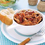 Pork Tenderloin & Beans 