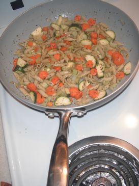 Pesto Penne Vegetable Medley