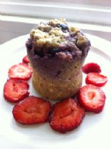 Blueberry Microwave Muffin
