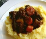 Beef Bourguignon: Succulent Beef Stewed in Cheap Merlot