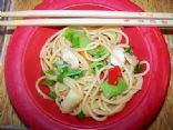 Simple Sesame Chicken Noodle Bowl