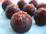 Pink Salt & Pepper Chocolate Truffles 