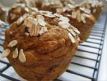 FANNETASTIC FOOD'S Healthy Whole Wheat Pumpkin Raisin Muffins