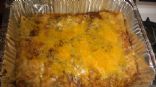 Ground Turkey Red Enchiladas