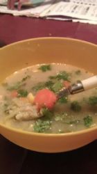 Chicken and rice soup