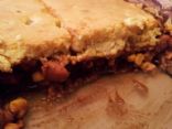 Mexican Hamburger Cornbread Bake