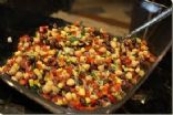 Black Bean, Corn, Tomato Bake