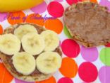Banana Pralinutta English Muffin