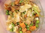 Cabbage Sweet Potato Stir Fry