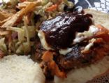 Sweet Potato and Ground Beef burgers