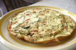 Light egg white vegetable frittata