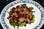 Corn, Black Bean and Tomato Salad with Chicken