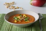 Red Pepper Mango Thai Soup with Peanuts