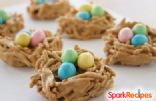 Crunchy Peanut Butter Nests