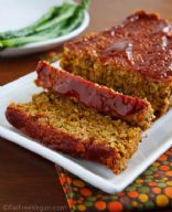 vegan lentil loaf