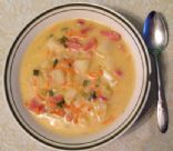 Cheesy Potato & Ham Soup - Crock Pot