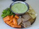 Caramelized Onion, Spinach and Artichoke Dip