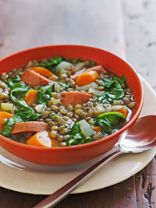 Sausage and Lentil Soup