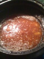 Spiced Rum Peach Butter