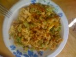 Slow Carb Scrambled Omelette