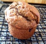 Low-Fat, Low-Sugar, lactose Free  Bannana Raisin Muffins