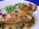 Skillet Lemon Chicken With Capers