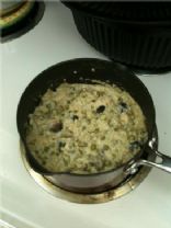 Peas & Mushrooms and Couscous- Oh My!
